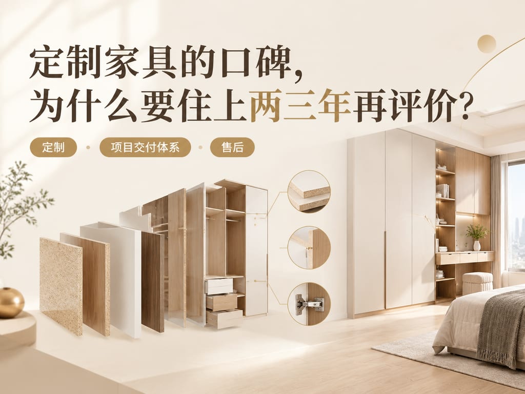 定制家具的口碑,为什么要住上两三年再评价?