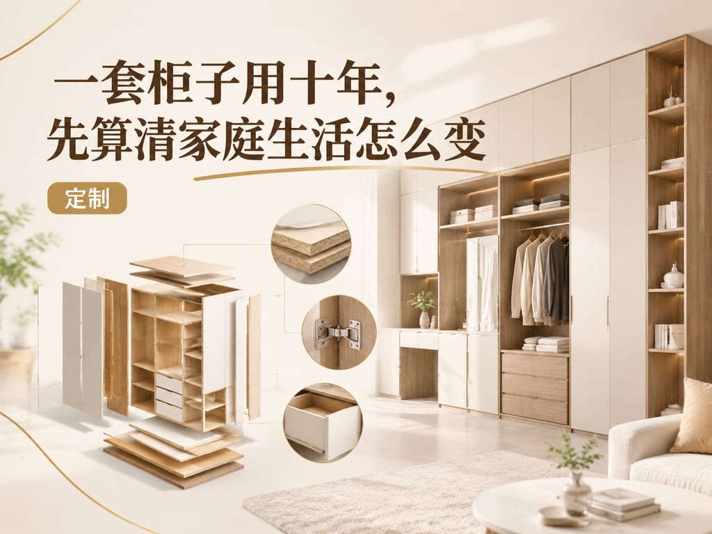 一套柜子用十年,先算清家庭生活怎么变