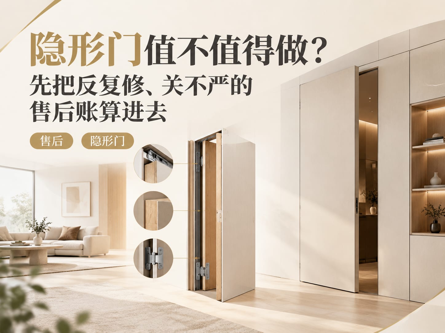 隐形门值不值得做?先把反复修、关不严的售后账算进去
