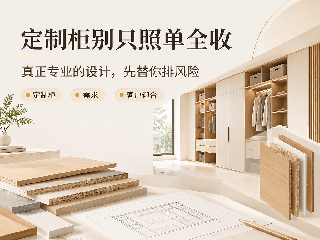 定制柜别只照单全收:真正专业的设计,先替你排风险