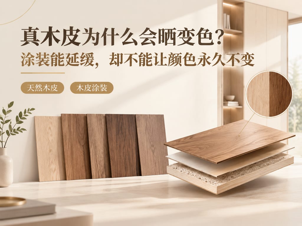 真木皮为什么会晒变色?涂装能延缓,却不能让颜色永久不变